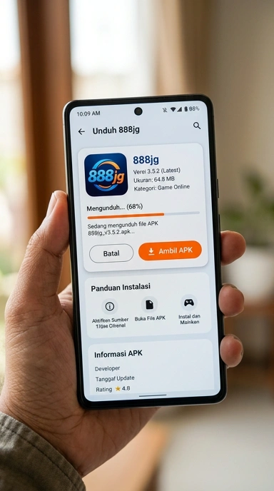 Panduan Unduh dan Instal APK 888jg untuk Android