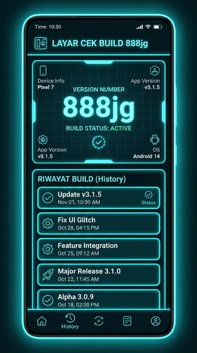 Riwayat Versi Terbaru 888jg untuk Pengguna Android
