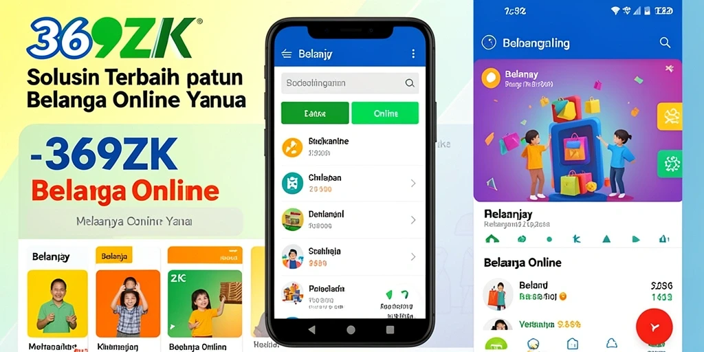 Antarmuka pengguna aplikasi 369ZK yang modern dan menarik.