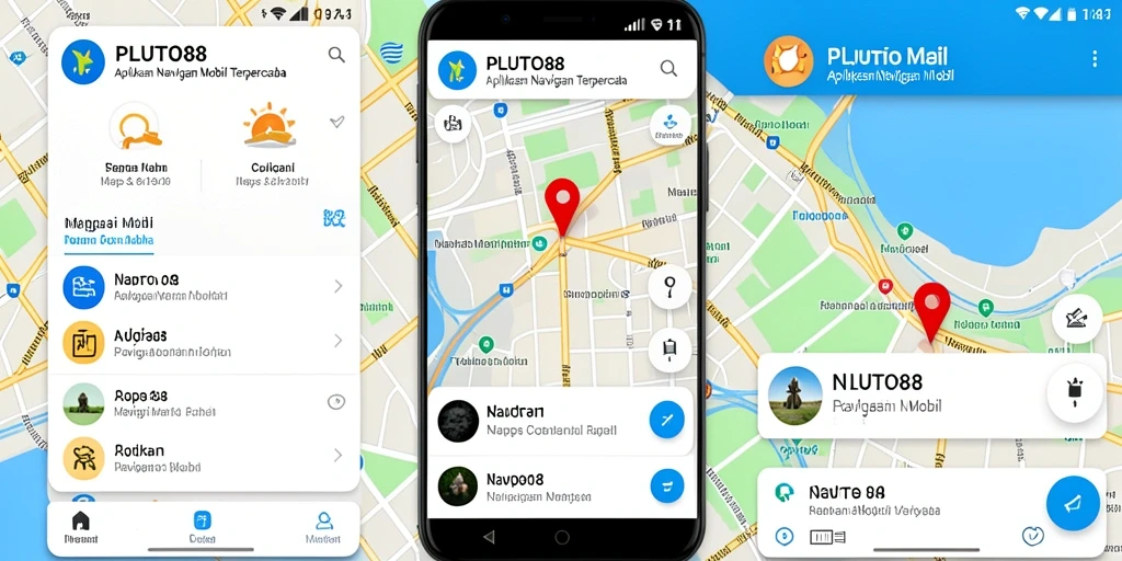 Tampilan antarmuka aplikasi PLUTO88 yang intuitif dan informatif.